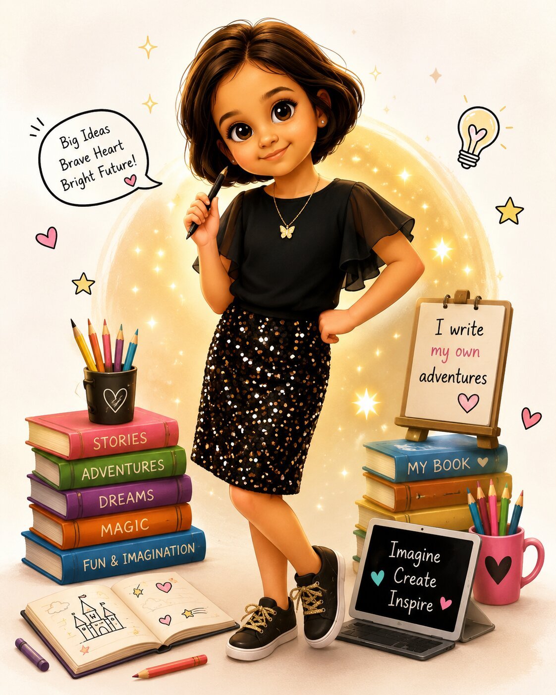 Anvika Rohan — Anvika's Storybook World author website by Flinova